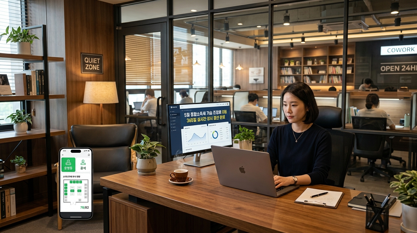 기습 조정료와 세무 기장 현실 고발 (AI 생성 이미지)
