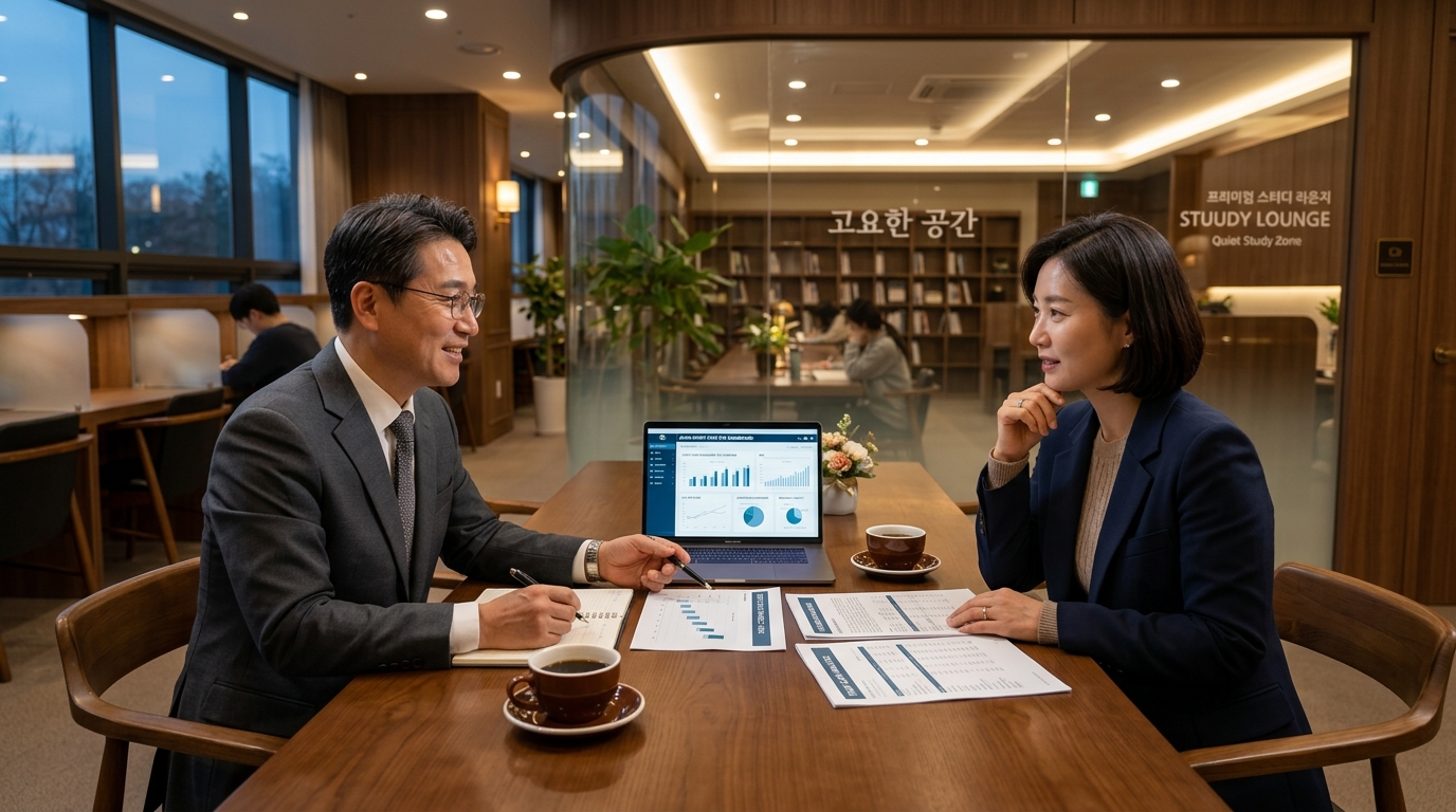 실시간 상담 접수 및 전담 세무 컨설팅 (AI 생성 이미지)