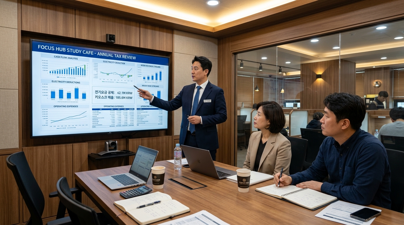 전문 세무사 실무 상담 및 질의응답 (AI 생성 이미지)